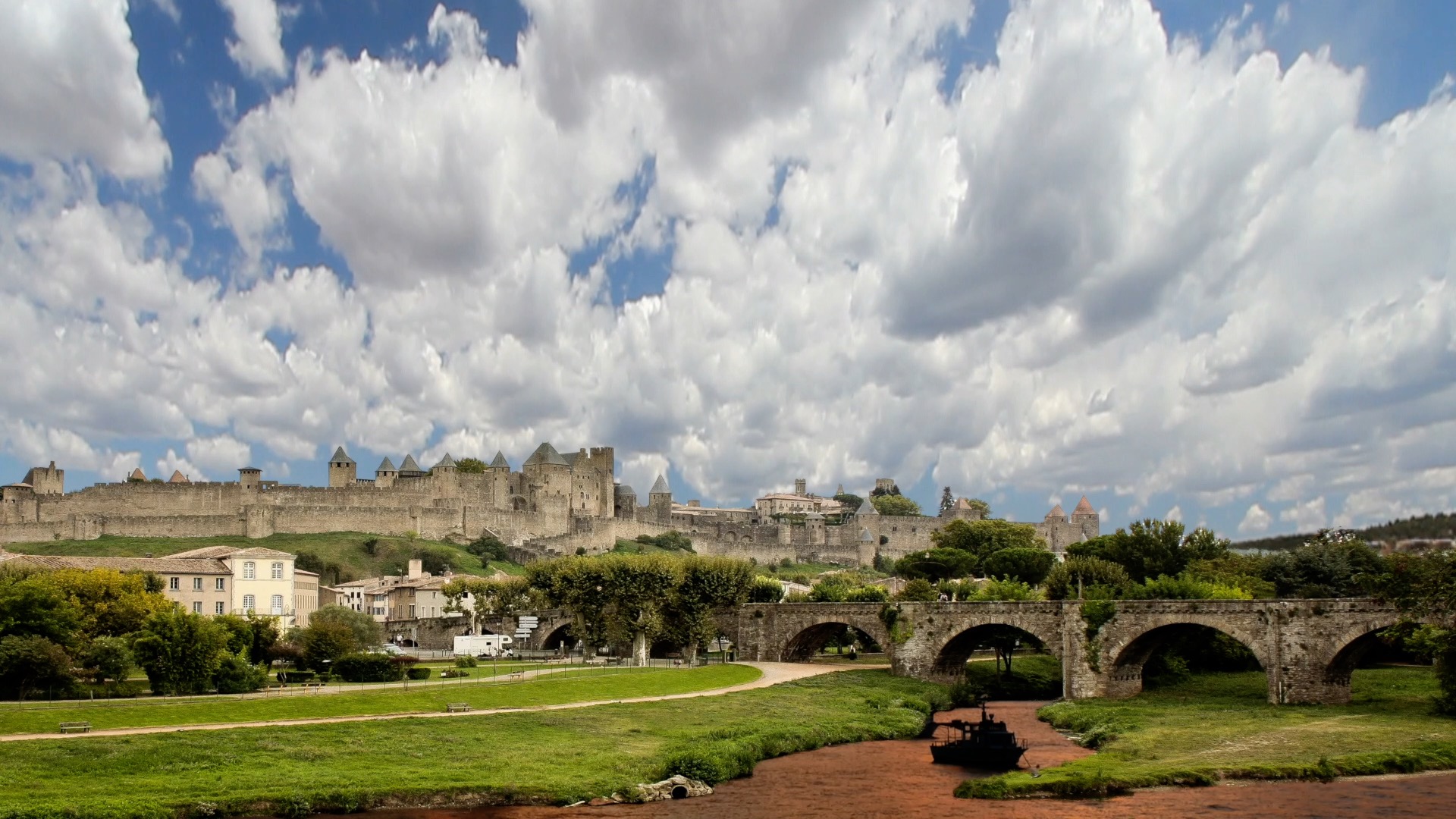 France, Occitanie - Carcassonne Medieval City