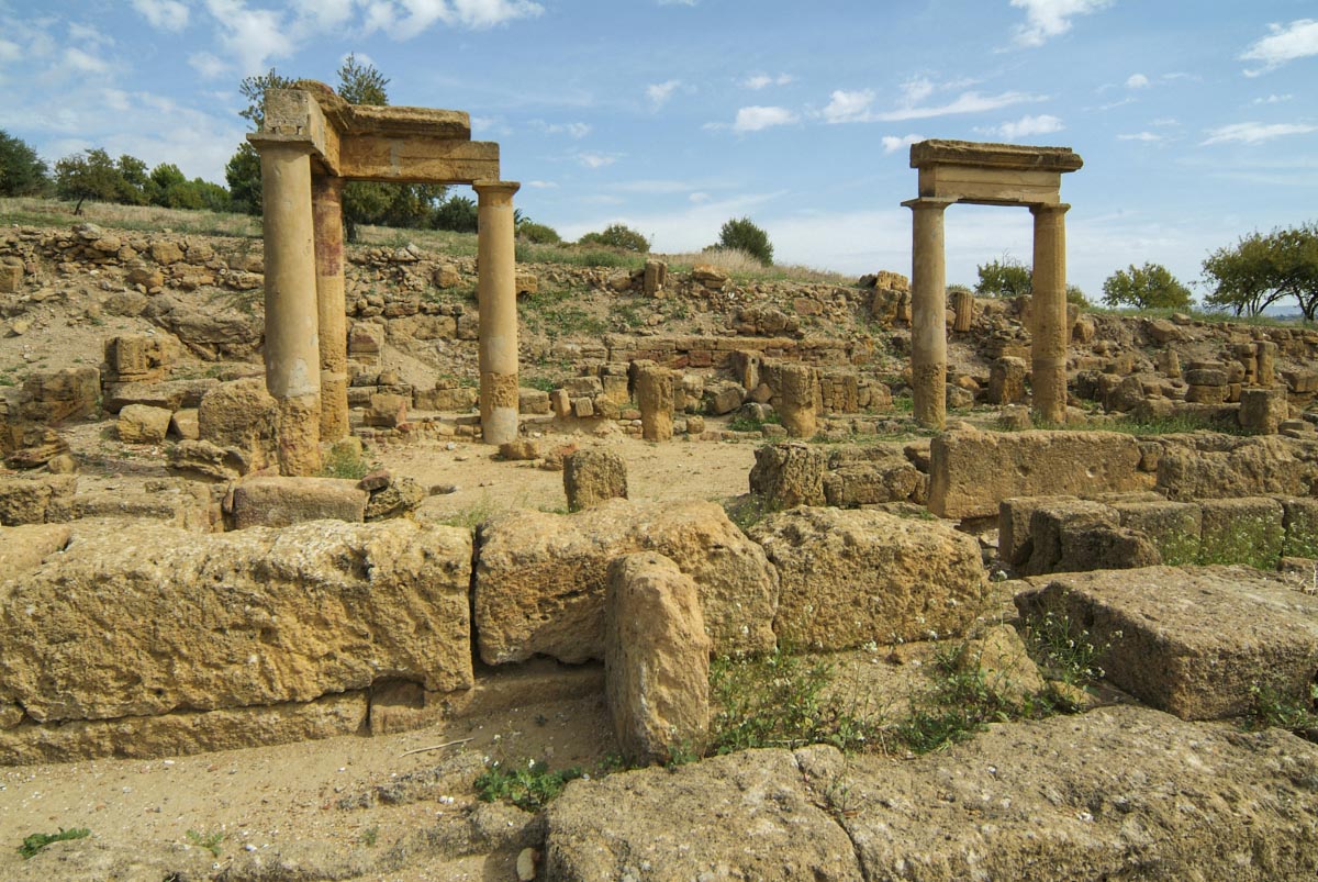 Italy, Sicily - Agrigento - Hellenistic-Roman quarter