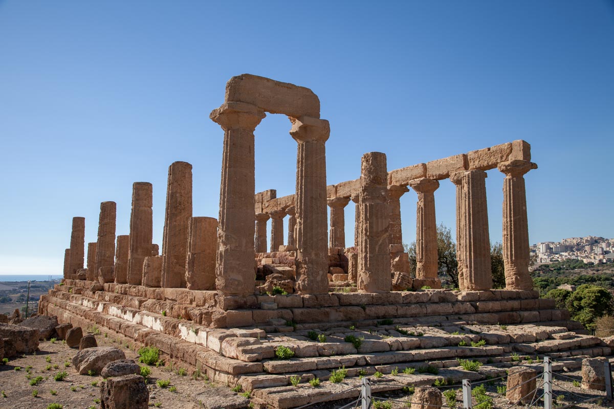 Italy, Sicily - Agrigento - Temple of Juno Lacina