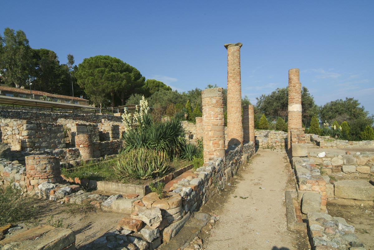 Italy, Sicily - Ancient Tyndaris - Roman Villa