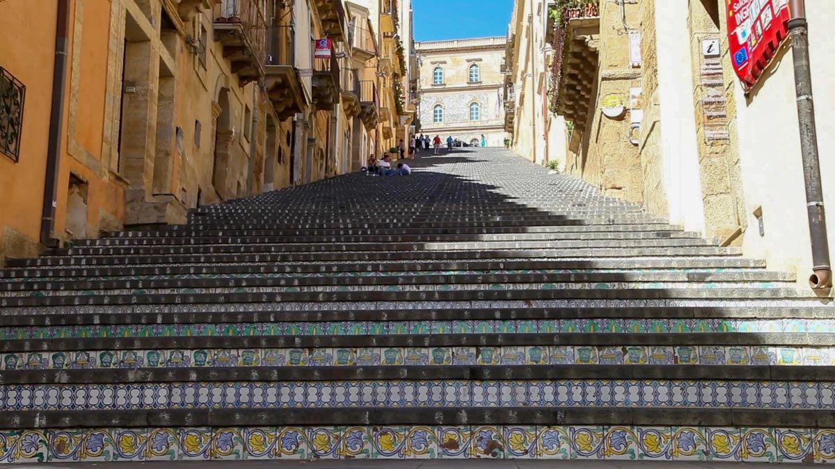 Italy, Sicily - Caltagirone city