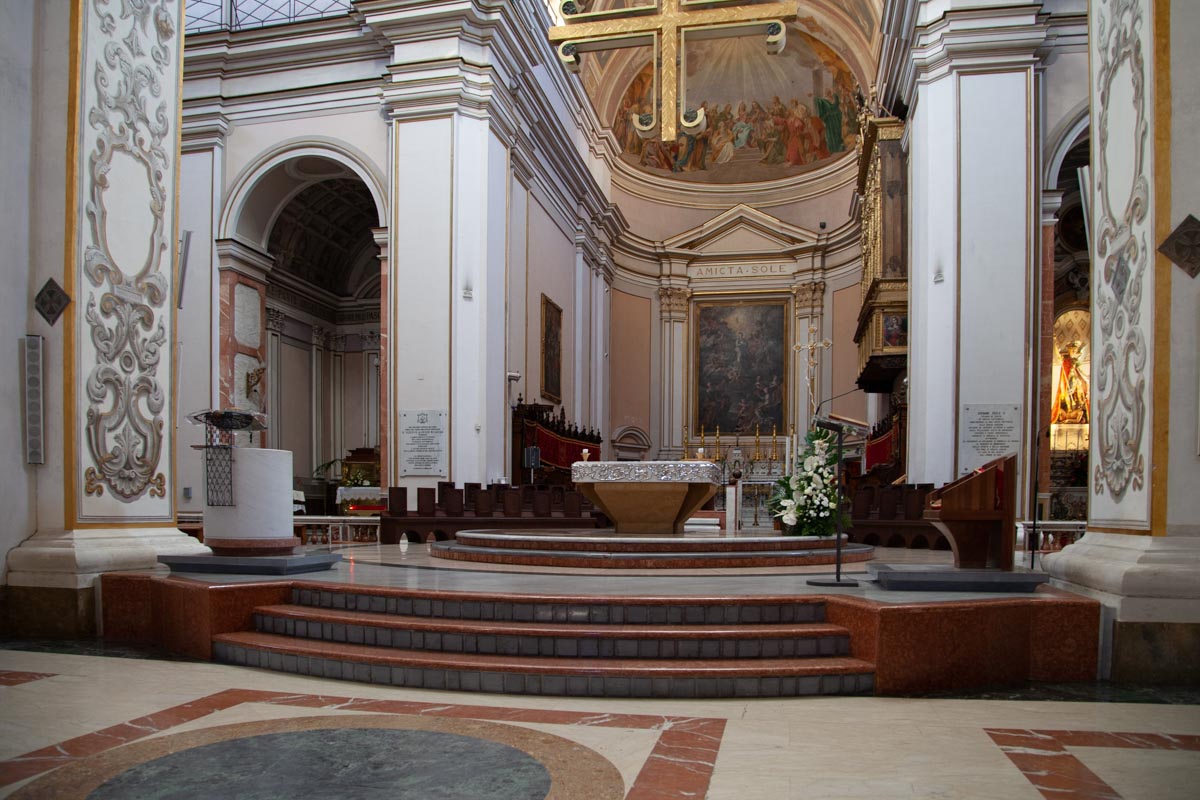 Italy, Sicily - Caltanissetta, Cathedral Santa Maria la Nova - choir