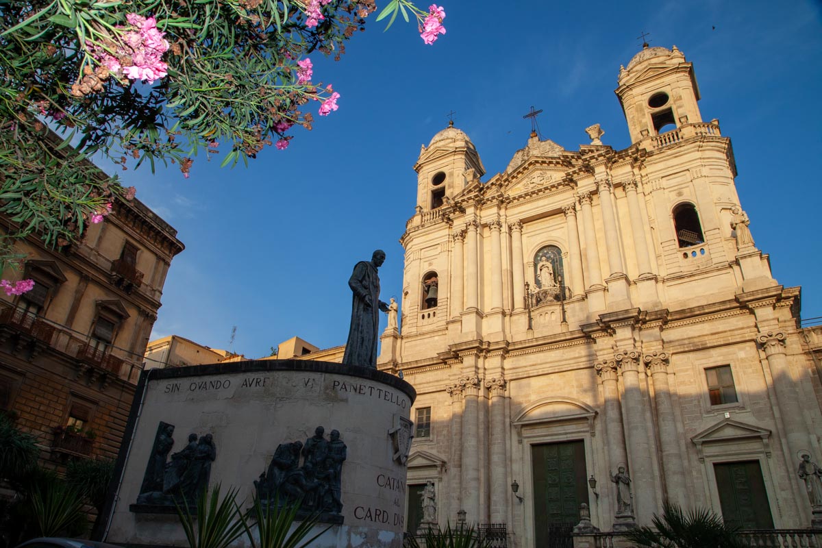 Italy, Sicily - Catania - Saint Francis church
