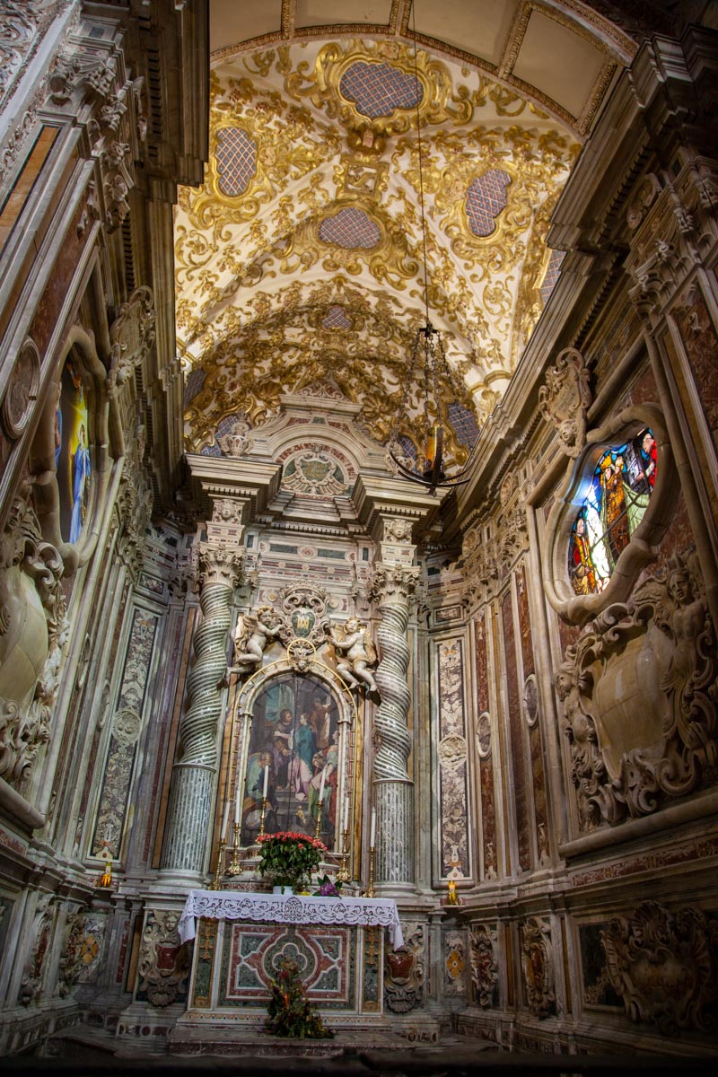 Italy, Sicily - Enna Cathedral - chapel