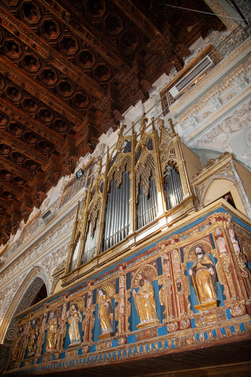Italy, Sicily - Enna Cathedral - Organ