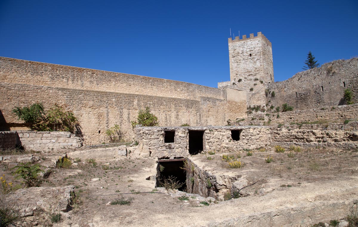 Italy, Sicily - Enna, Lombardi Castle