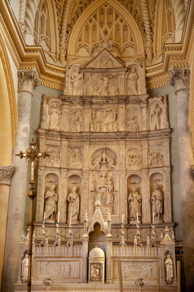 Italy, Sicily - Erice Cathedral - Altar