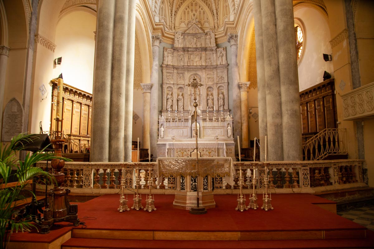 Italy, Sicily - Erice Cathedral - Choir