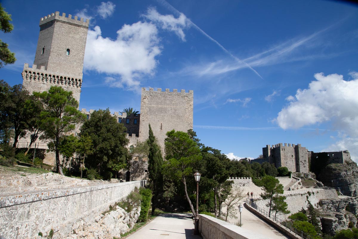 Italy, Sicily - Erice Norman Castle