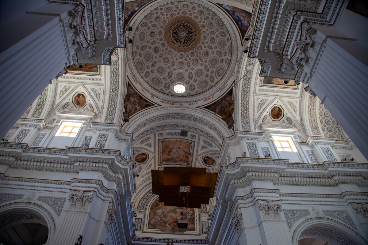 Italy, Sicily - Erice San Martino church - Ceiling