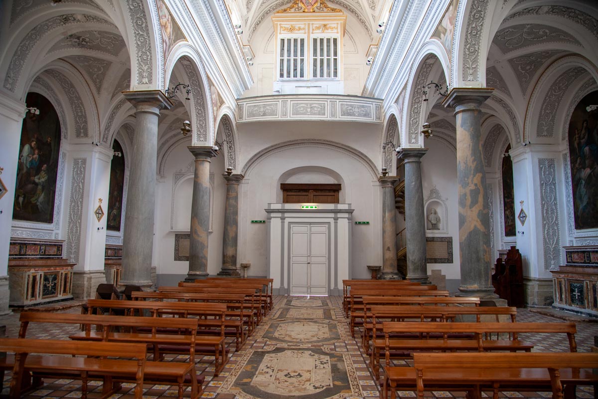 Italy, Sicily - Erice San Martino church - Nave