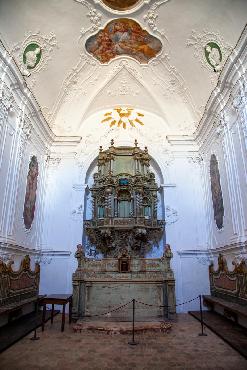 Italy, Sicily - Erice San Martino church - Organ