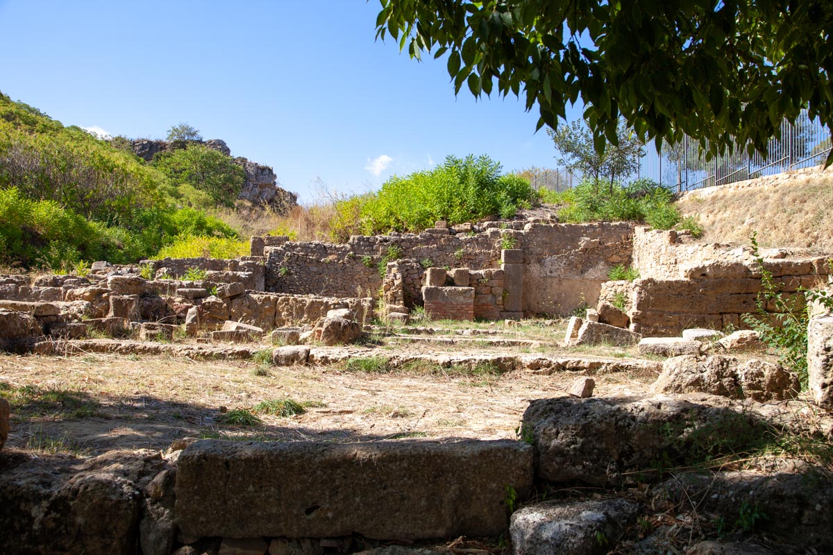 Italy, Sicily - Morgantina - Bouleuterion