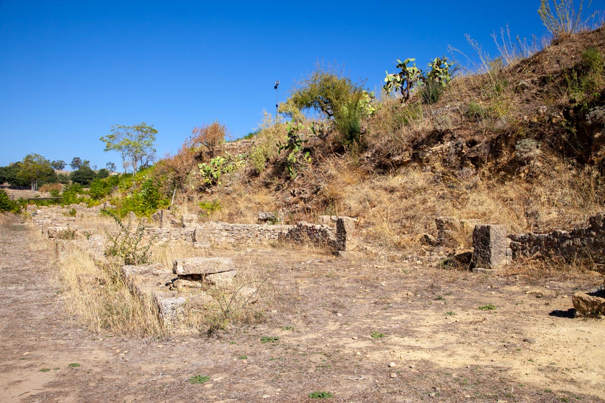 Italy, Sicily - Morgantina - Granary (West)