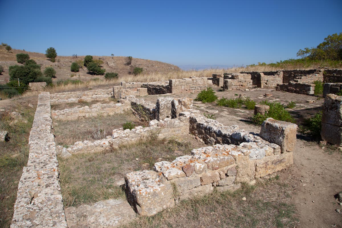 Italy, Sicily - Morgantina - House of the Arched Cistern