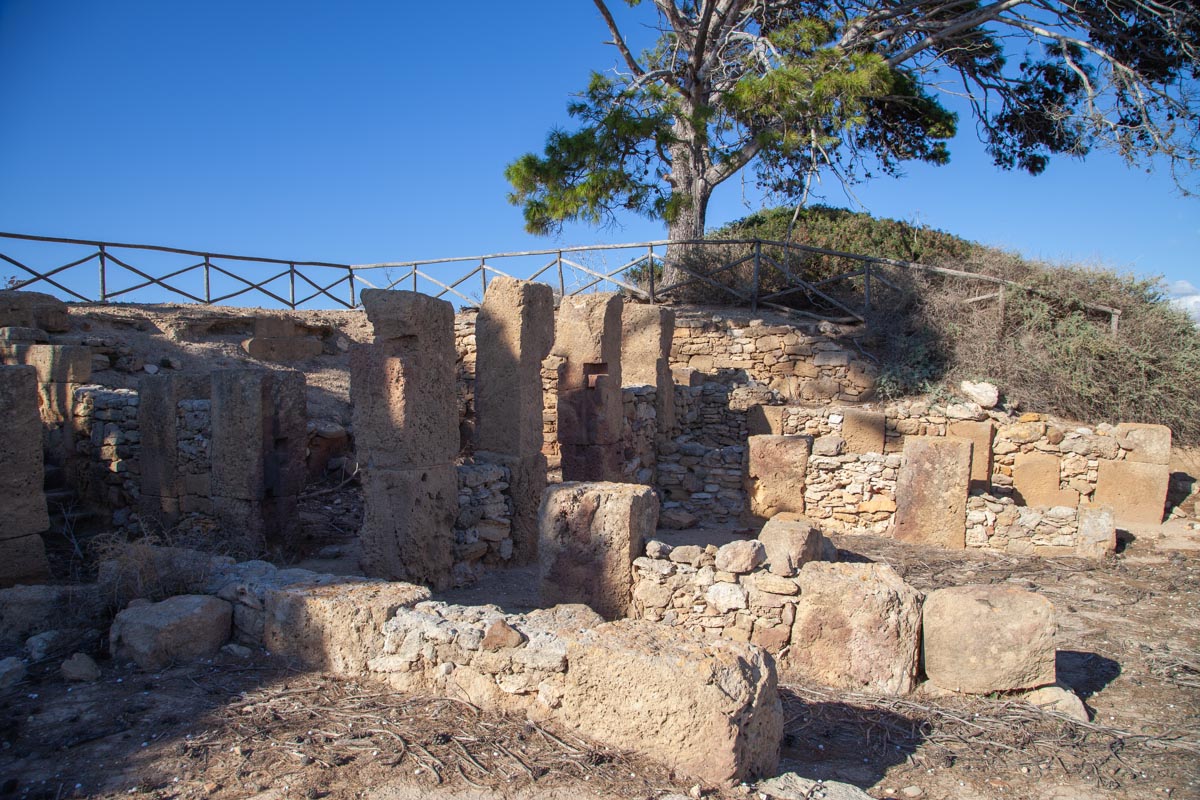 Italy, Sicily - Motya - barracks