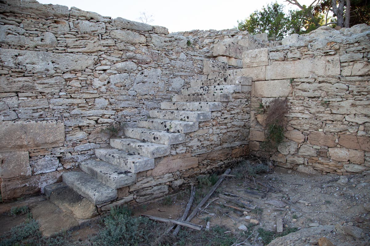Italy, Sicily - Motya fortifications