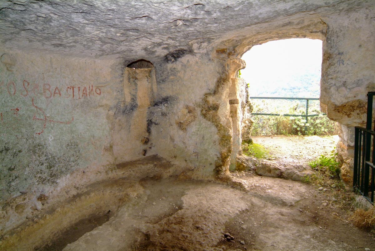 Italy, Sicily - Necropolis of Pantalica