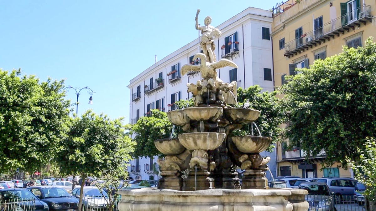Italy, Sicily - Palermo, Garaffo fountain Baroque