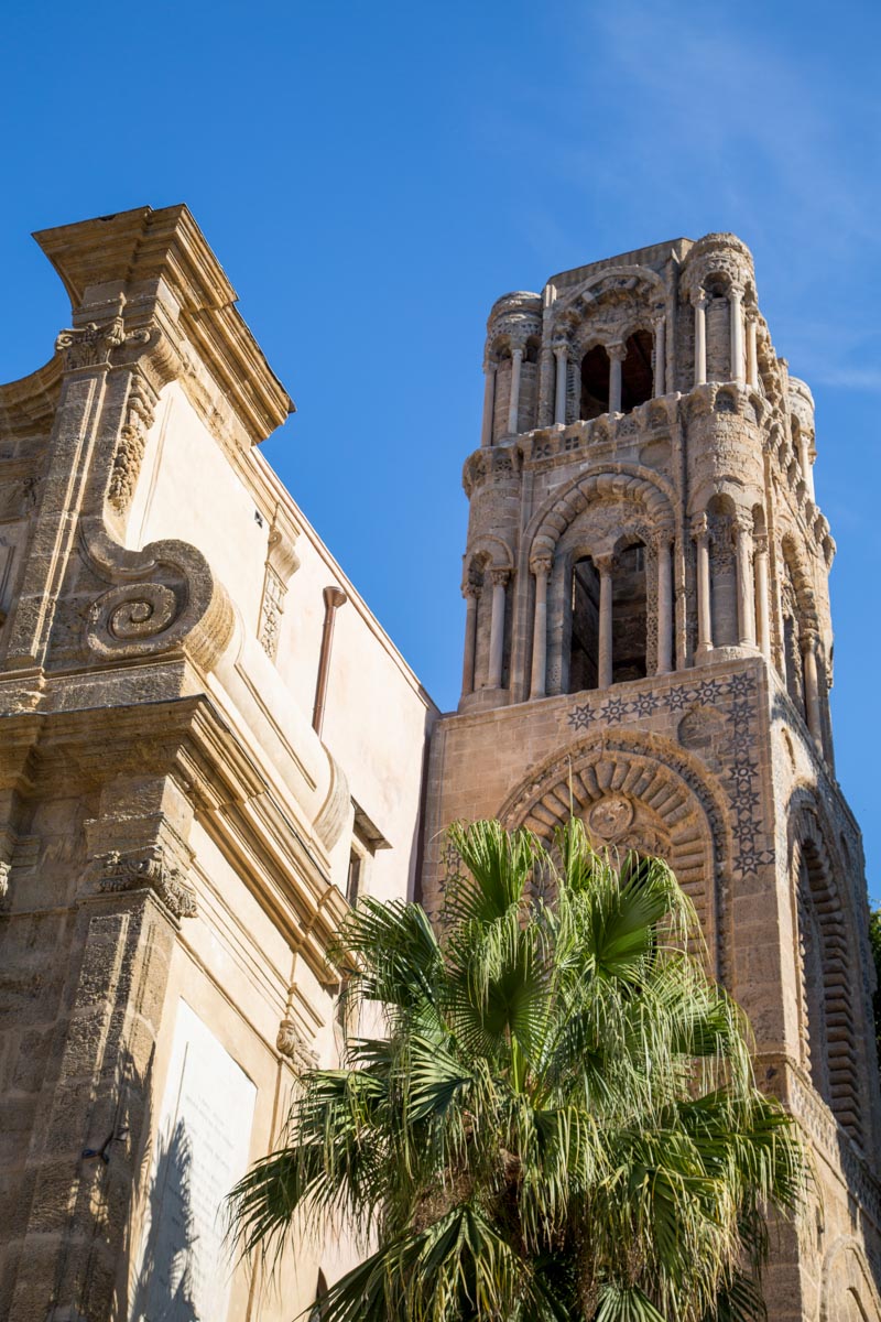 Italy, Sicily - Palermo, Martorana (Santa Maria Dell'Ammiraglio -Belltower Romanesque
