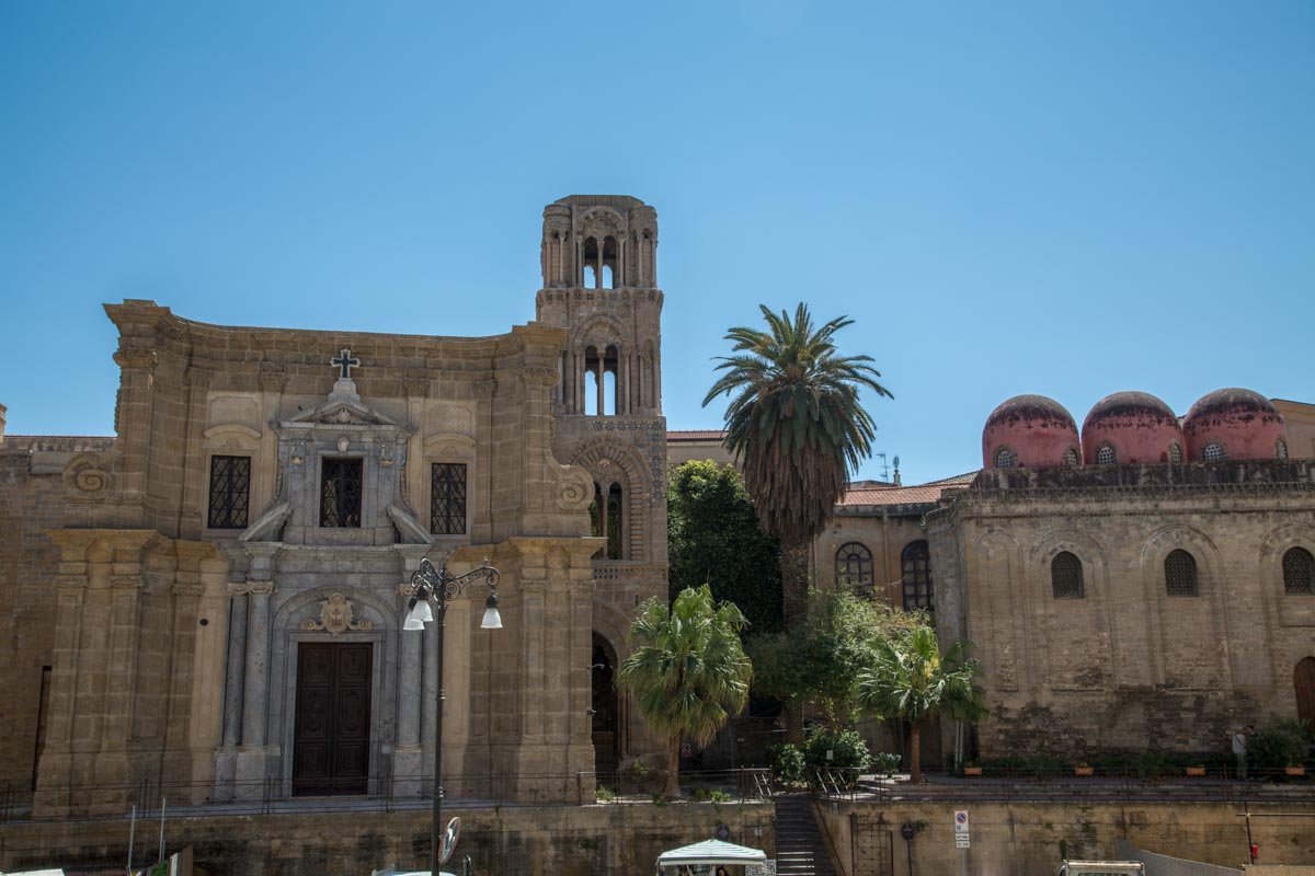 Italy, Sicily - Palermo, Martorana (Santa Maria Dell'Ammiraglio -Facade Baroque