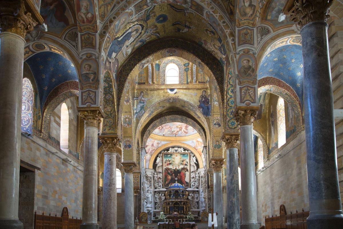 Italy, Sicily - Palermo, Martorana (Santa Maria Dell'Ammiraglio -nave