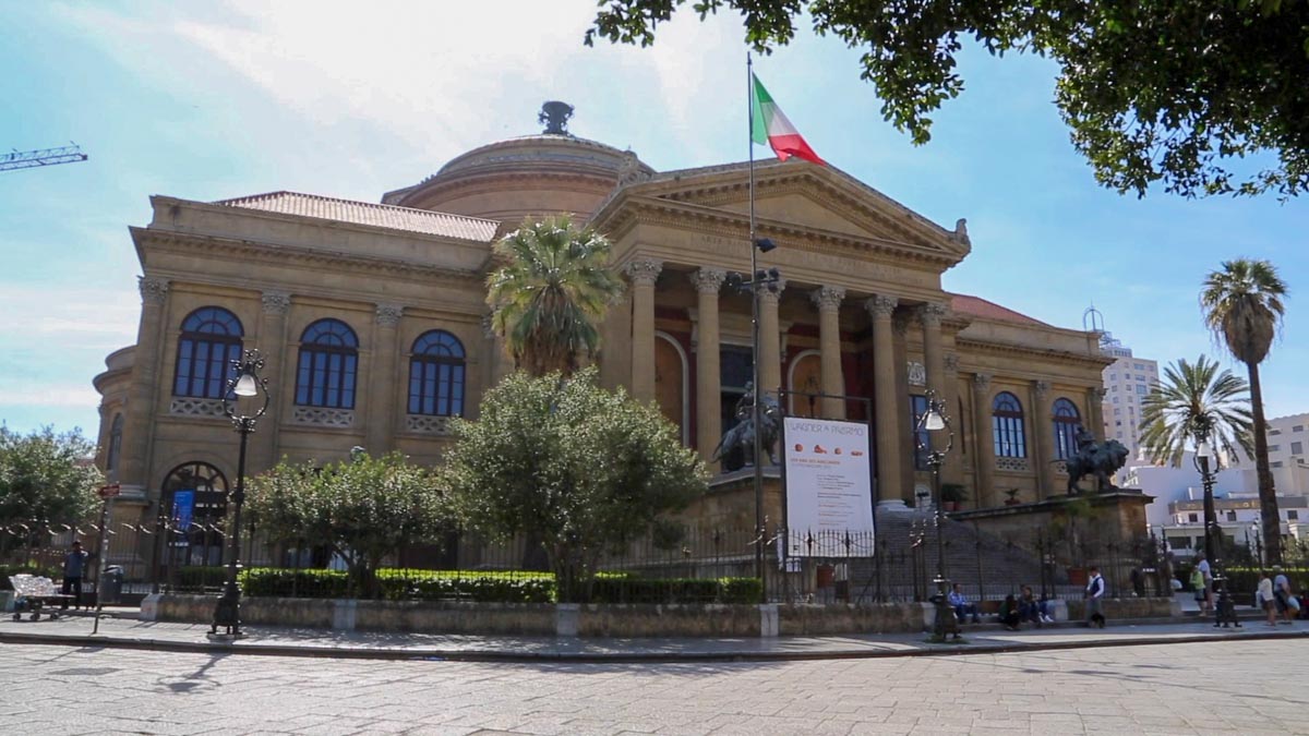 Italy, Sicily - Palermo, Massimo Theater