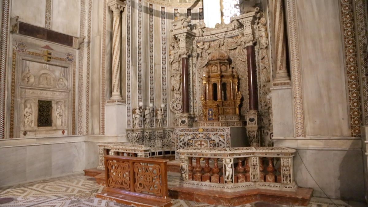 Italy, Sicily - Palermo, Monreale Cathedral -Chapel