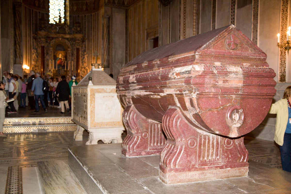 Italy, Sicily - Palermo, Monreale Cathedral -tombs
