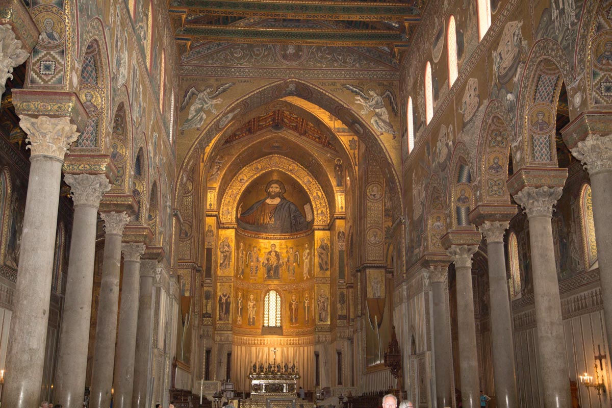 Italy, Sicily - Palermo, Monreale Cathedral