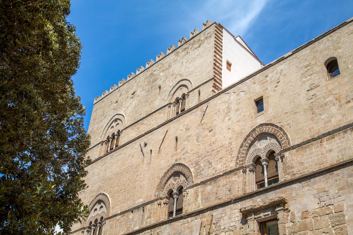Italy, Sicily - Palermo, Palazzo Chiaramonte-Steri