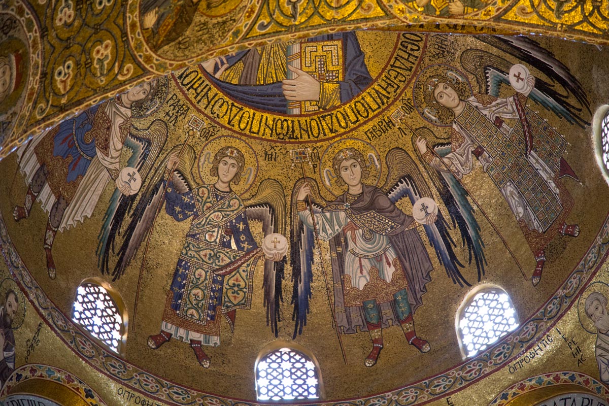 Italy, Sicily - Palermo, Palazzo dei Normanni (Royal Palace of Palermo)- Mosaics