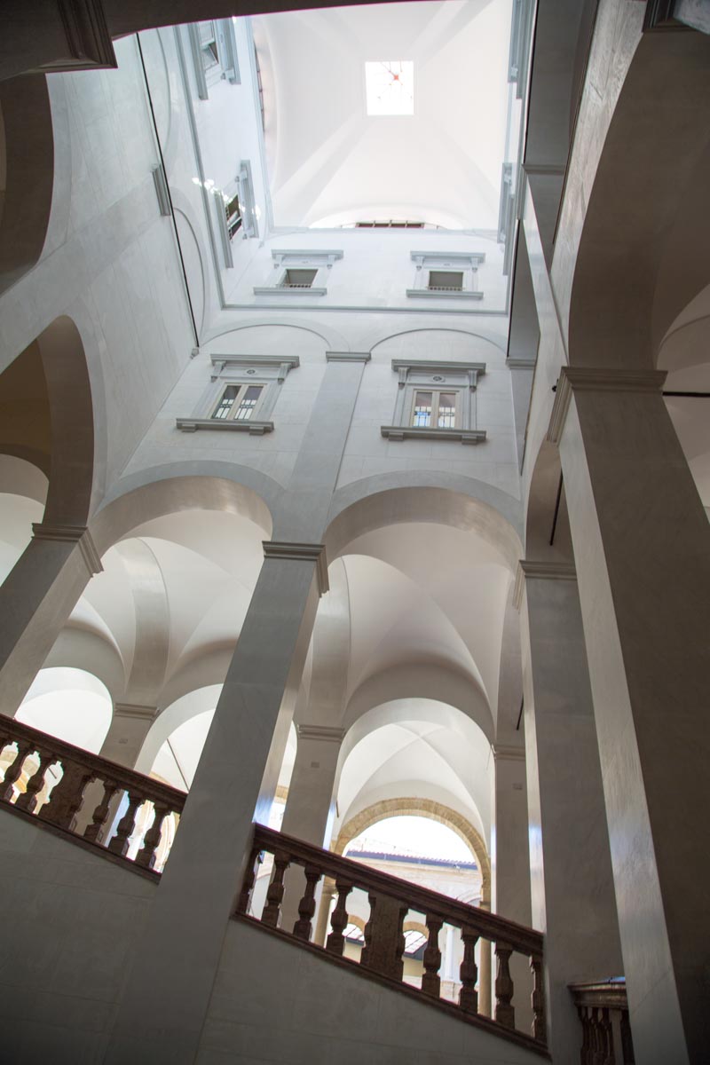 Italy, Sicily - Palermo, Palazzo dei Normanni (Royal Palace of Palermo)-Palatine Chapel- staircase