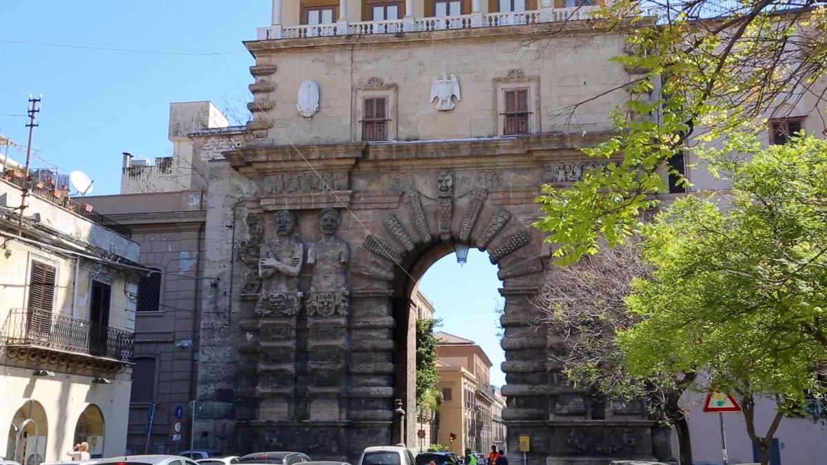 Italy, Sicily - Palermo, Porta (Gate) Nuova