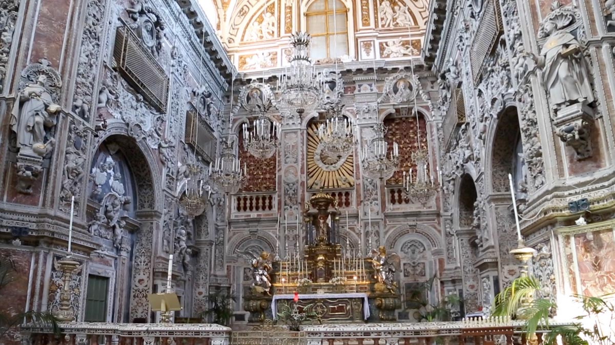 Italy, Sicily - Palermo, Saint Catherine of Alexandria - apse