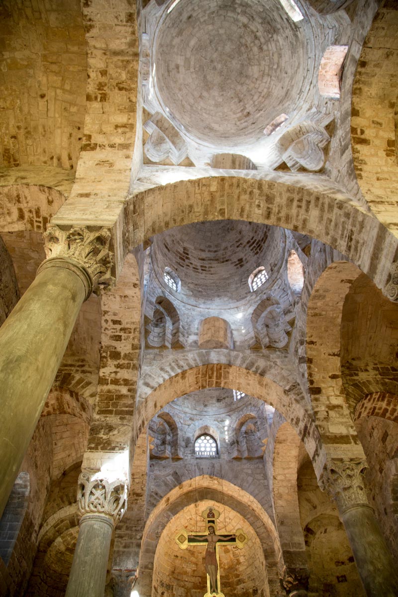 Italy, Sicily - Palermo, San Cataldo church - Romanesque - Ceiling