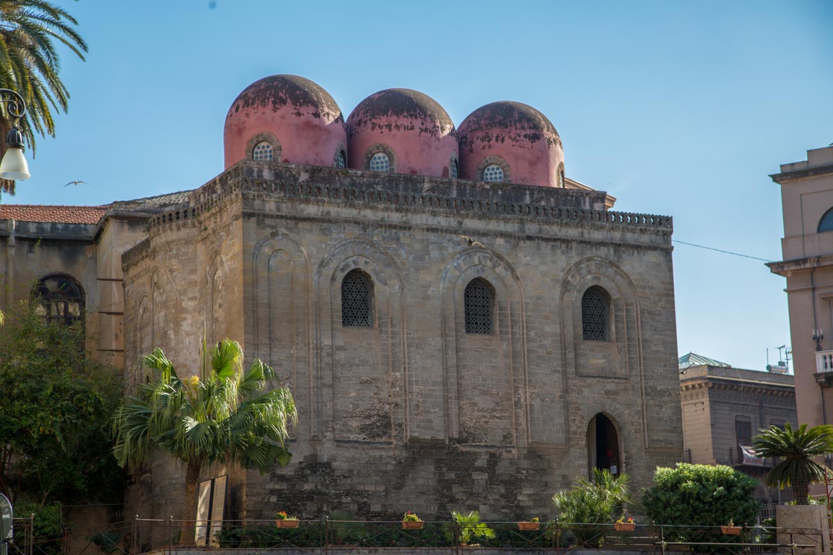 Italy, Sicily - Palermo, San Cataldo church - Romanesque
