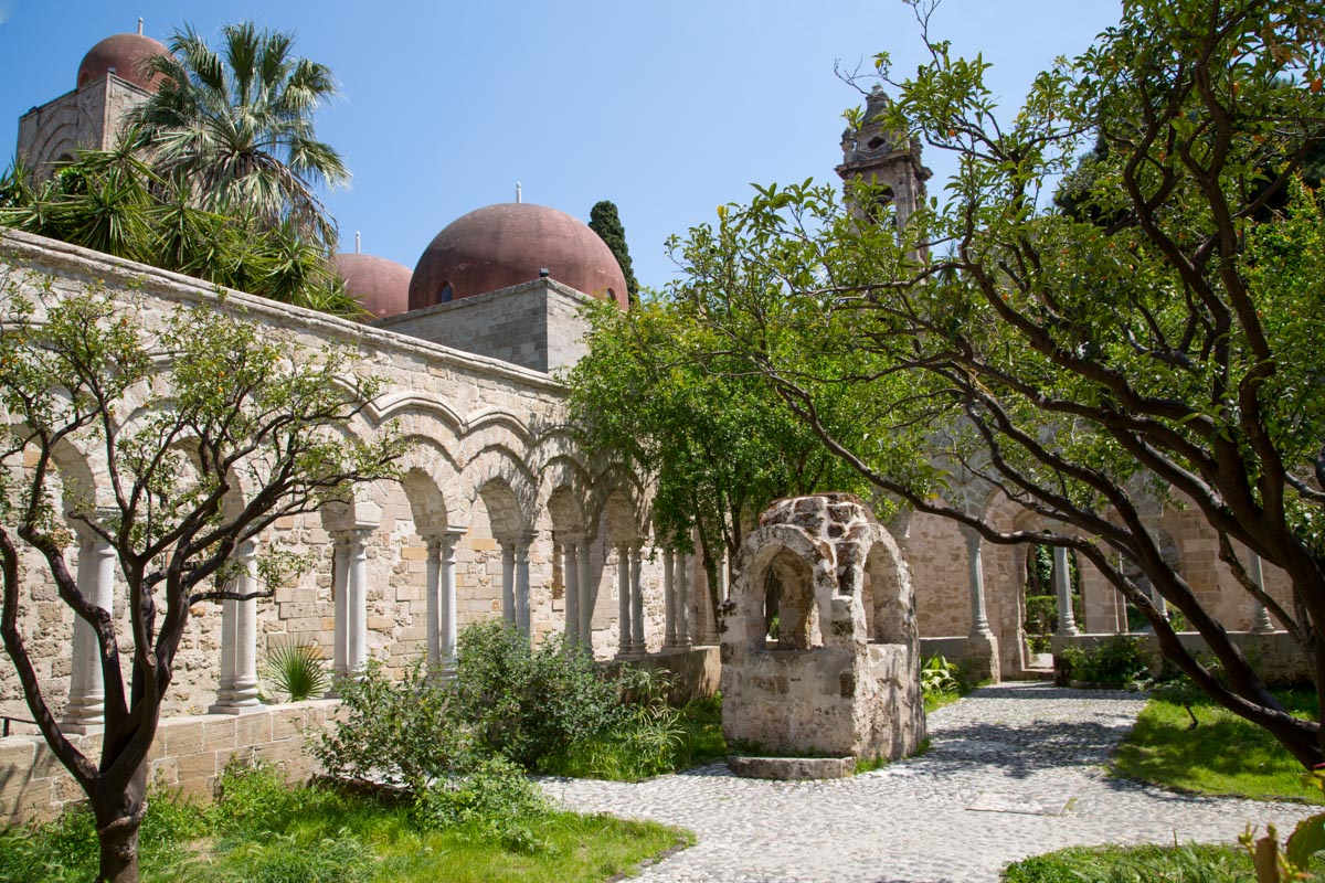 Italy, Sicily - Palermo, San Giovanni Degli Eremiti - Cloister ׂ