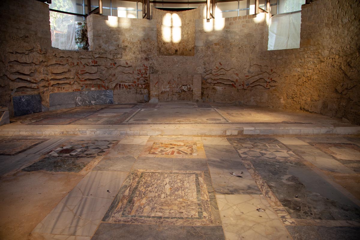 Italy, Sicily - Roman Villa - Villa Romana del Casale - Basilica