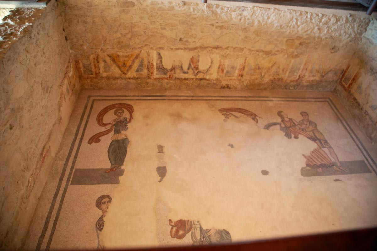 Italy, Sicily - Roman Villa - Villa Romana del Casale -Dance room