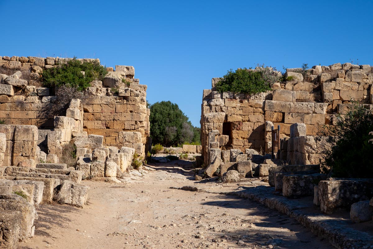 Italy, Sicily - Selinunte gate