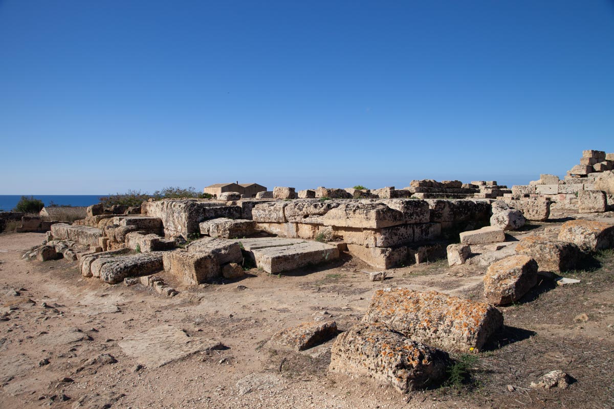 Italy, Sicily - Selinunte Temple O and A - Castore E Polluce