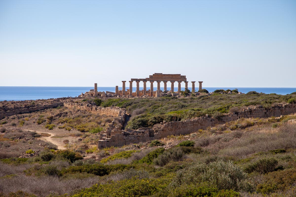Italy, Sicily - Selinunte fortifications