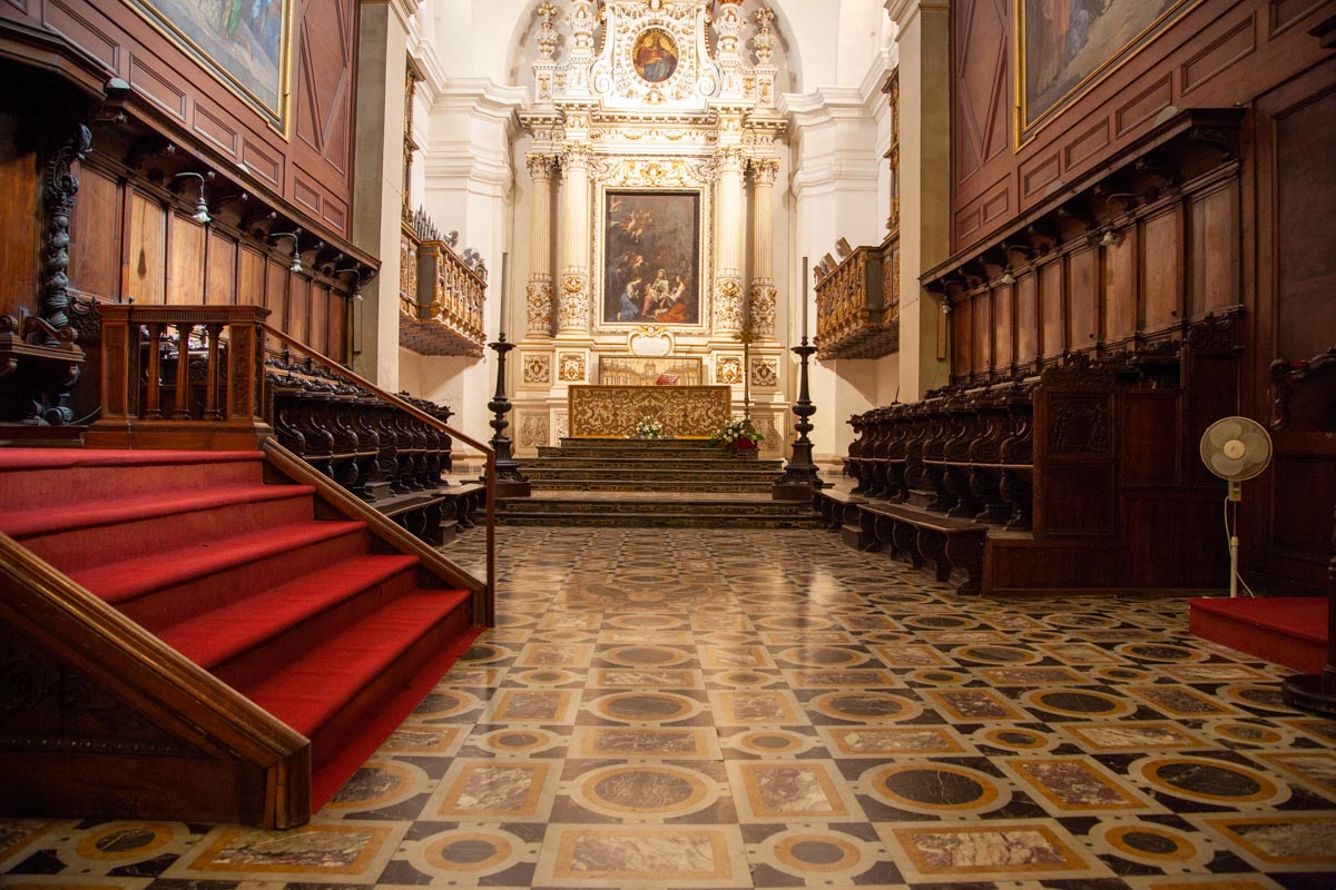Italy, Sicily - Syracuse, Cathedral-choir
