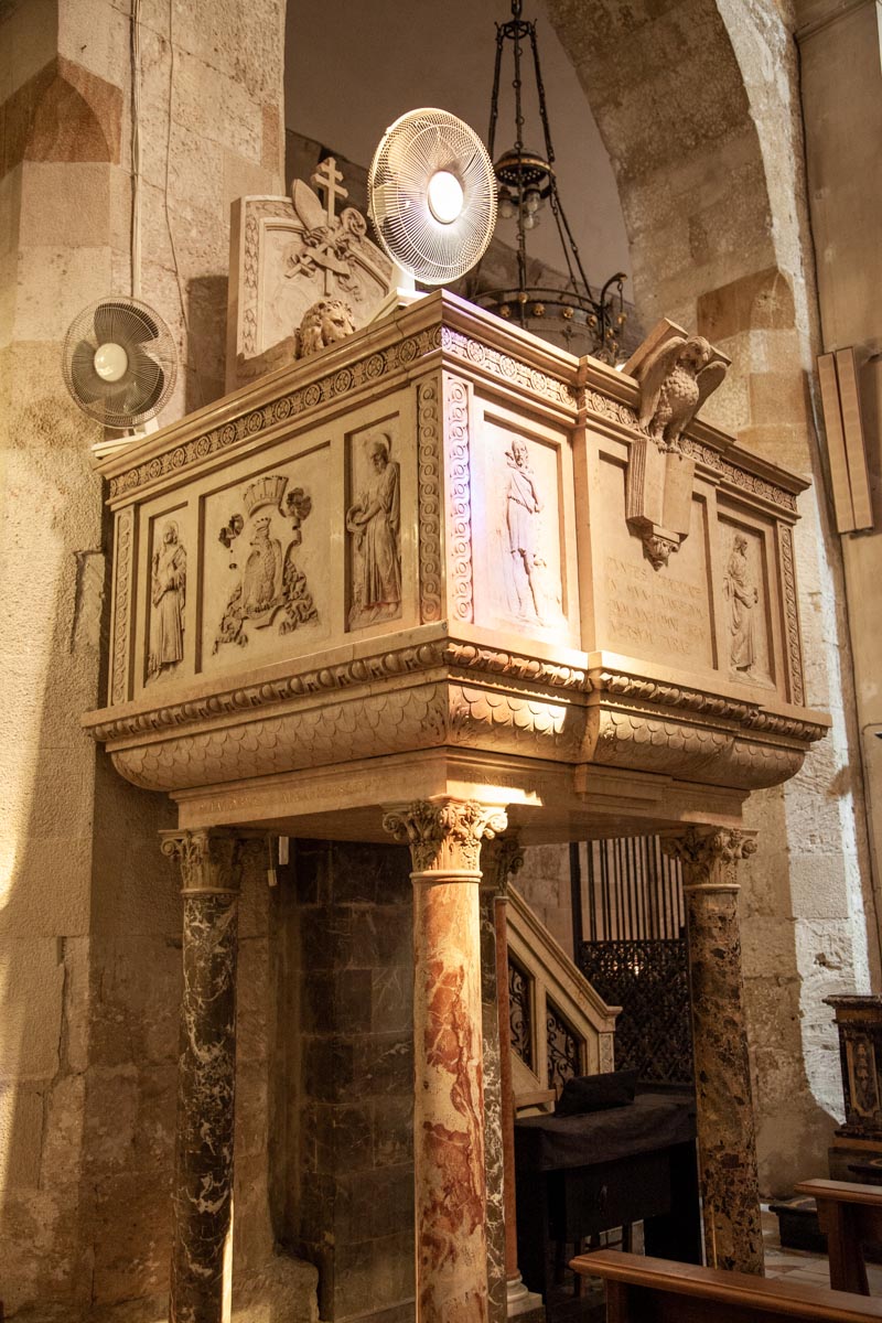 Italy, Sicily - Syracuse, Cathedral- Pulpit