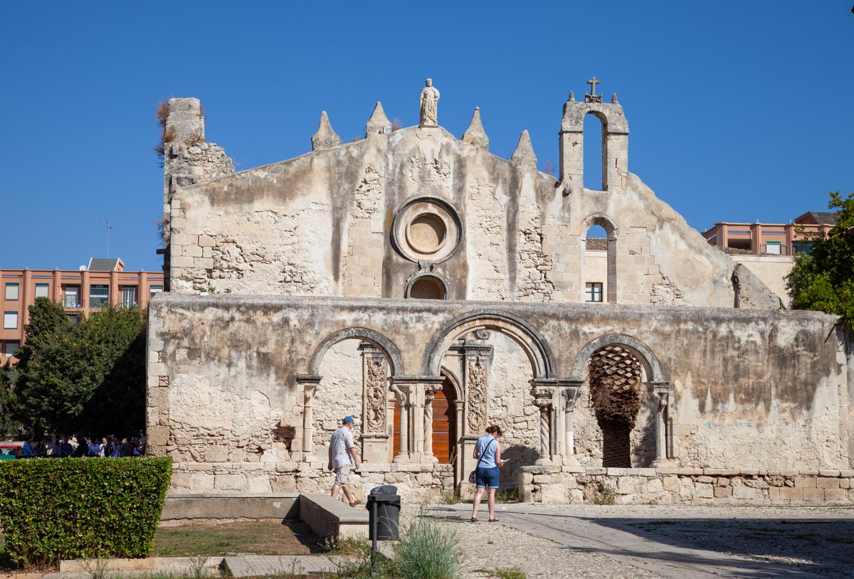 Italy, Sicily - Syracuse, Church of San Giovanni(Sain John the Evangelist)