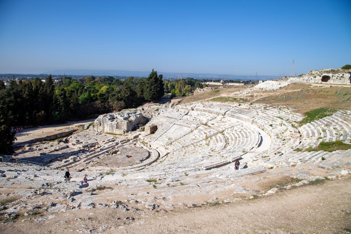 Italy, Sicily - Syracuse, Greek theatre