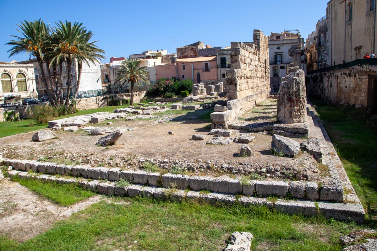 Italy, Sicily - Syracuse, Ortygia - Temple of Apollo