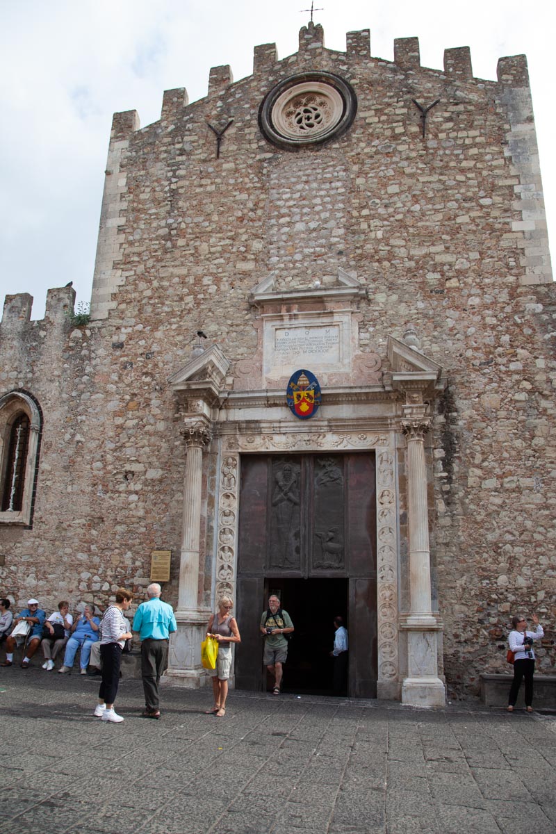 Italy, Sicily - Taormina cathedral of San Nicolo