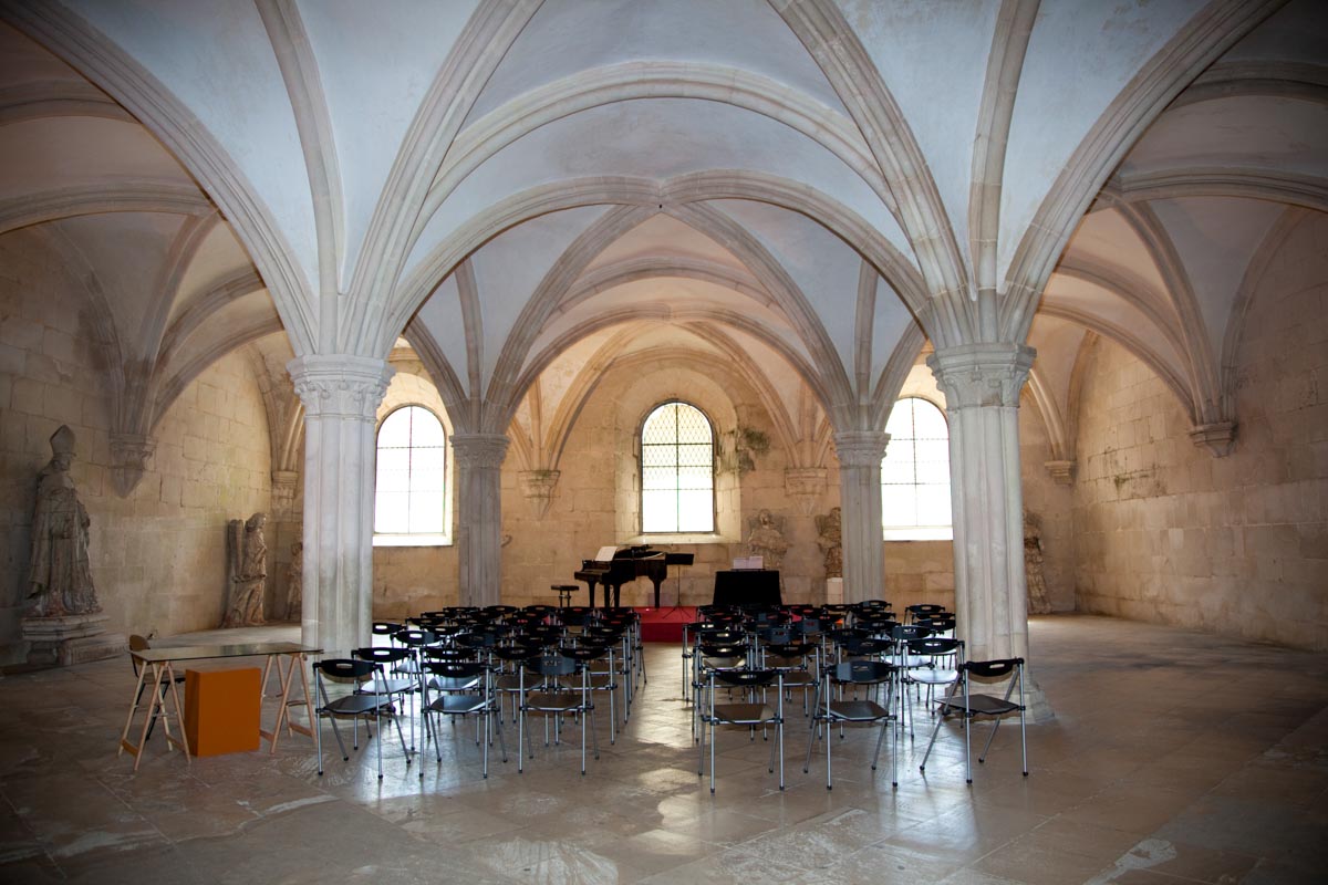 Portugal,  Alcobaca Monastery - Chapter house